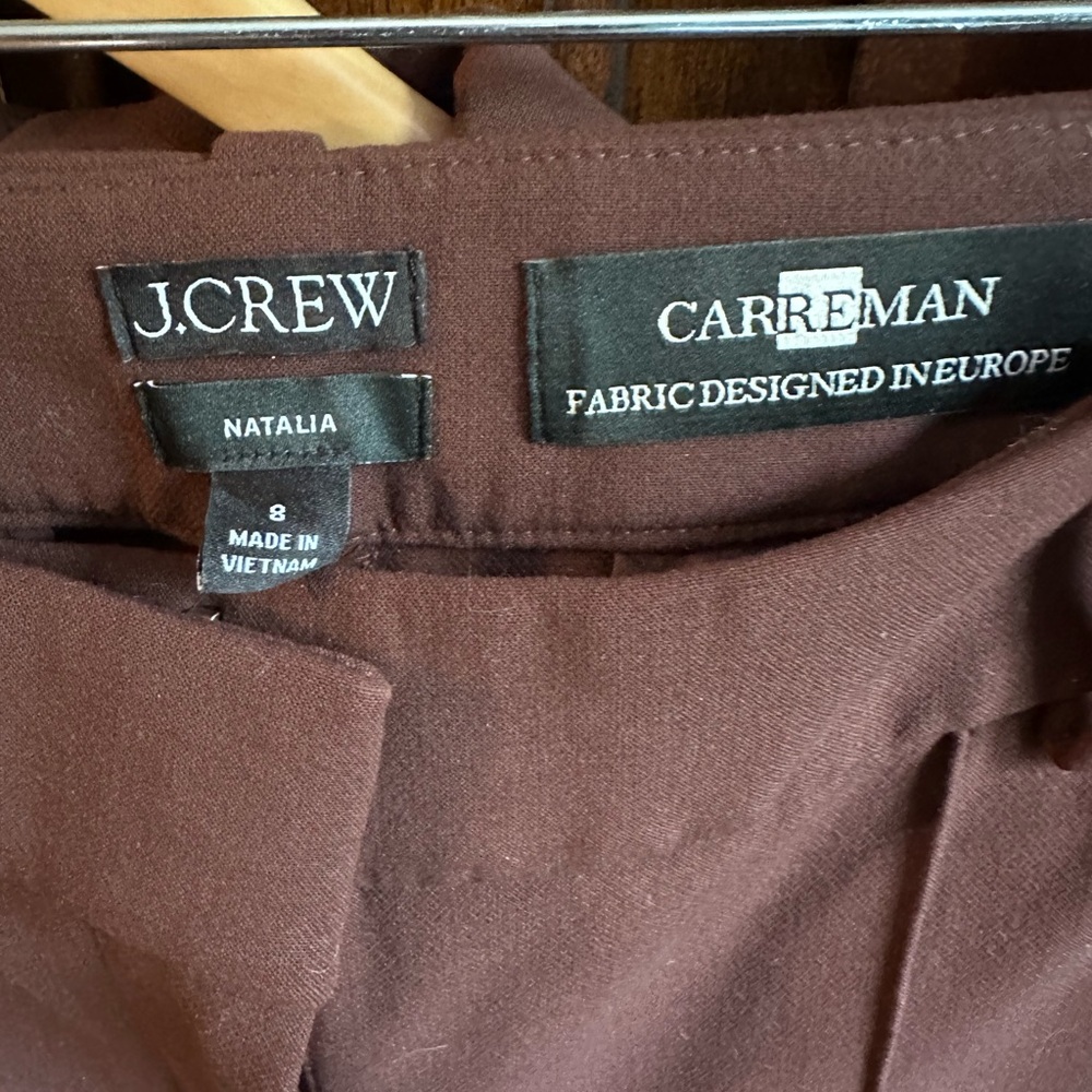 J. Crew Natalia French Press Four Season Stretch - size 8
